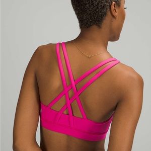 Lululemon Energy Bra - Sonic Pink